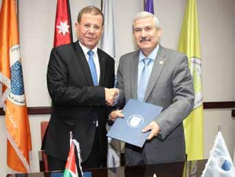 جامعة األمرية سمية Signing a joint cooperation