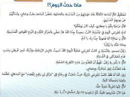 نص االستماع ص 60 أجيب عن األسئلة ص 61 طبق النص المسموع ثم اكتبها أستكمل الخريطة الذهنية ص )1( 66 حقوق واجبات حدث احترام المركز تجربة آمنة نظيفة نص االستماع ص 60 الدوىل المؤتمر ف بها سأشارك الت