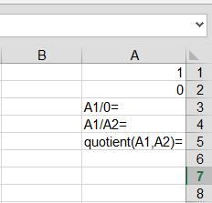 ق- يقوم Excel بعرض اخلطأ #DIV/0! يف خلي أو أكثر على ورق العمل لألسبلاب االتي : -إدخلال صيغ حتتوي على قسم صرحي على الصفر )0( على سبيل املثلال 5/0=.