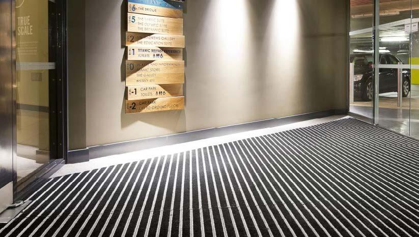 Custom made, Entrance Flooring and Finishing Solutions CUSTOM MADE MAKE IT YOURS! There are virtually no limits to what can be achieved in terms of aesthetic design, colour and intricate detailing.