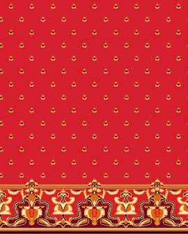 Pattern repeat Rapport Rapport du dessin: 17 x 67 cm