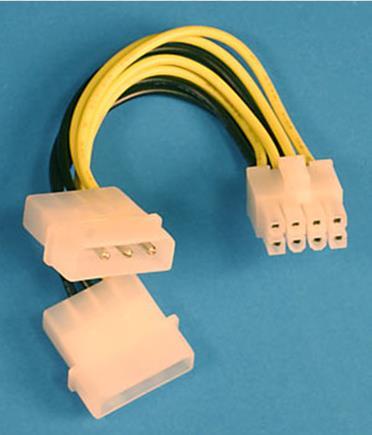 (Molex) EPS 12 V Cable : وىذا الػػ Cable خاص باللوحات اليت