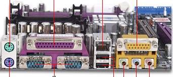 Slots & Sockets. 6. Power Connectors. 7. On board disk driver Connecters. 8. Key board Connecter. 9. Peripheral Ports & Connecters. 10. Bios Chip. 11. CMOS Battery. 12. Jumpers & DIP Switches. 13.