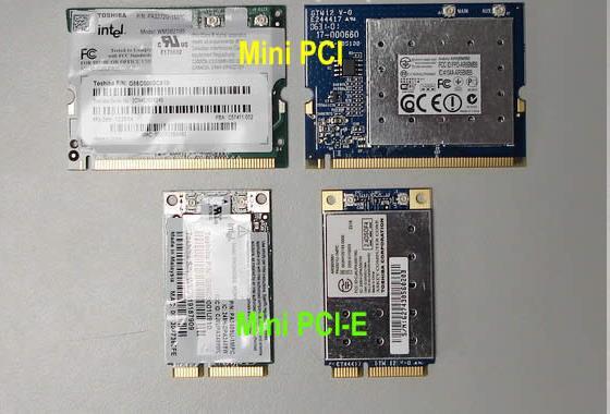 Mini PCI in LapTop Board Mini PCI Form Factors : Board Type PWB Size Board Form Factors IA 100 Pins Stacking 7.