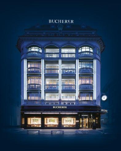 Moritz Zermatt Zurich Berlin Dusseldorf Frankfurt Hamburg Munich Nuremberg Vienna Copenhagen London Paris bucherer.com www.lausanne-tourisme.