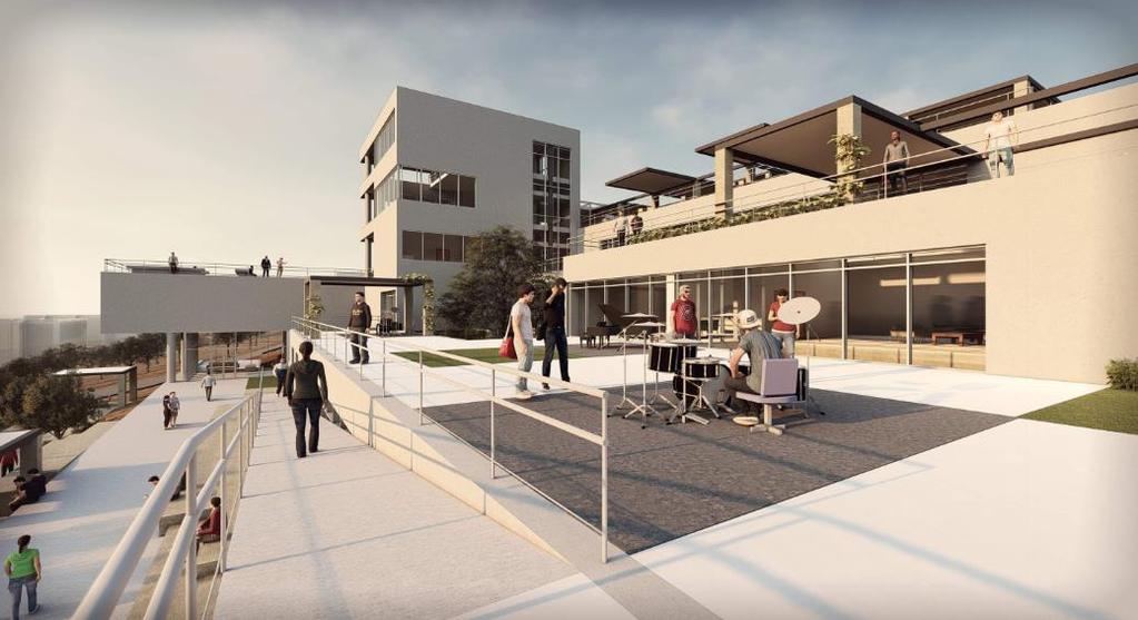 Project Description A place that creates a social interactive space by reflecting the culture of Irbid and celebrate it by creating a bridge that develops integration between the residents of Irbid