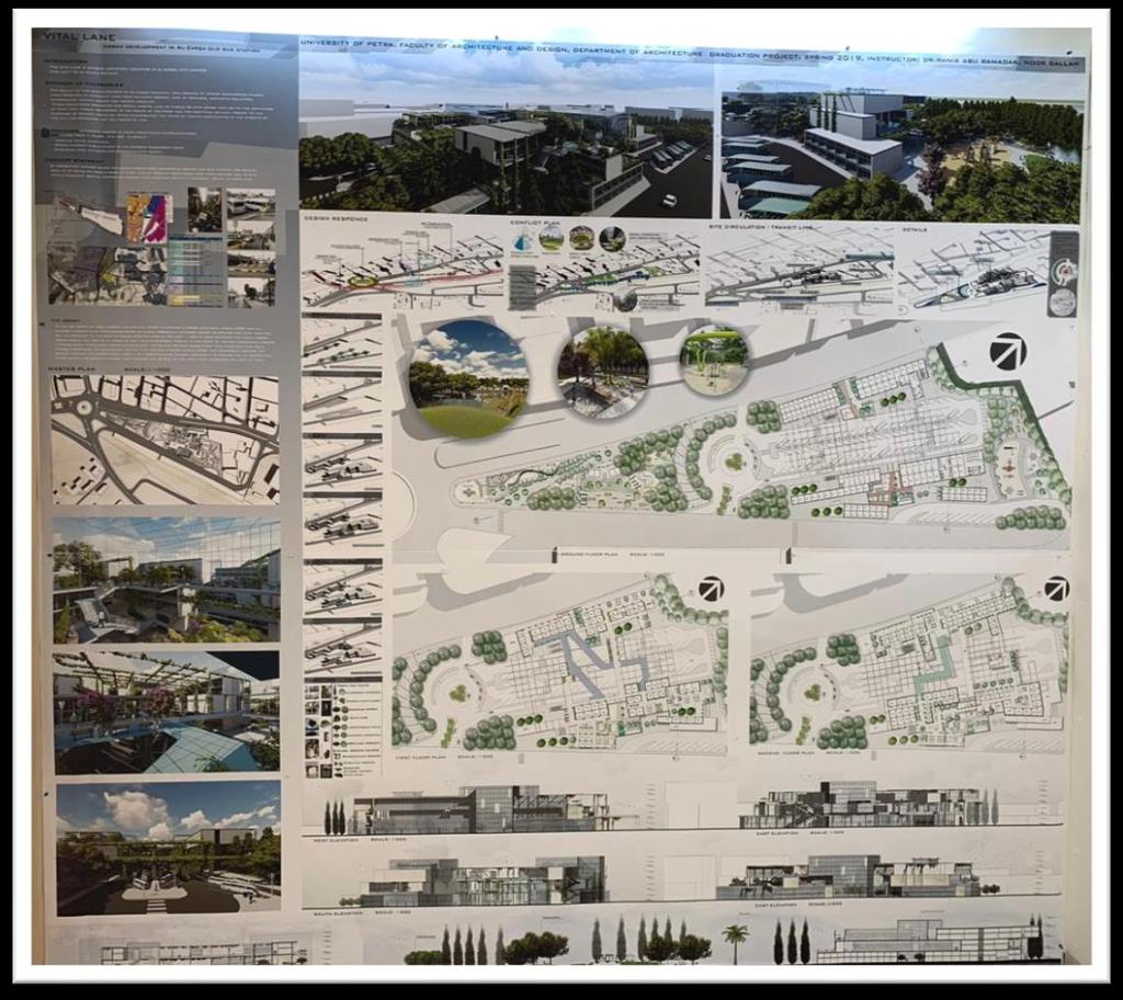 6.6 نور محمد حمدي سالم VITAL LANE urban development in Al- Zarqa old bus station The project is located in Al-Zarqa city in the city center; it will be part of the urban development.