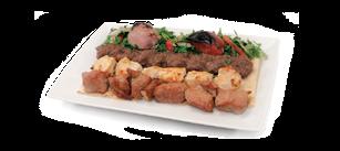 chops لحم مفروم مع ثوم وبقدونس يقدم على صلصة بندورة 42 Grilled Chicken Kafta