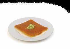 Cheese Kunafah Baked semolina pastry