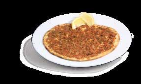 sized Lahem Beajine اربع قطع صغيرة من