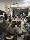On the same day, another lecture was conducted by Dr, Hussein Abbas Mohammad about base dressing fertilizers and spraying programs that should be implemented at the beginning of the agricultural