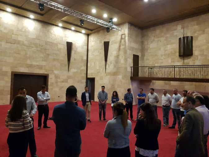 The main topics discussed were: Water Management Nutrient Deficiencies and Requirements Fertilization Program Diseases Soil Preparation-Density Low Tech coco projects Colleagues from all branches