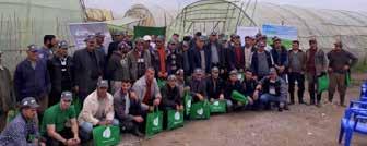 Cette journée fut assez chargée pour des personnes très importantes pour le développement de notre semence dans la région, et particulièrement le Président de la Chambre d Agriculture de la Wilaya de