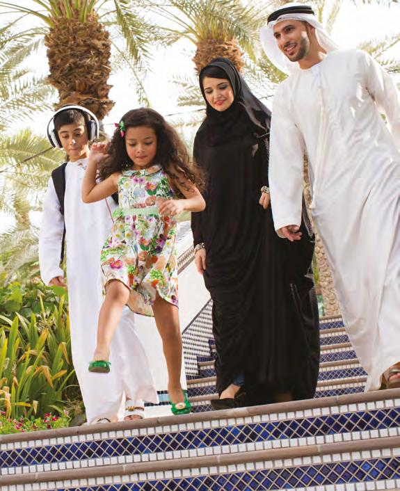 Al Forsan Village Inspired by Petra, the planning, detail and design creates an inviting community with rich colours and space to live an active family and community life.