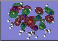 Compound EHOMO (ev) ELUMO (ev) E (ev) The stability of the building complexes can be determined by find the energy gap between HOMO