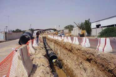 Implementation of house hold sanitation connections in the