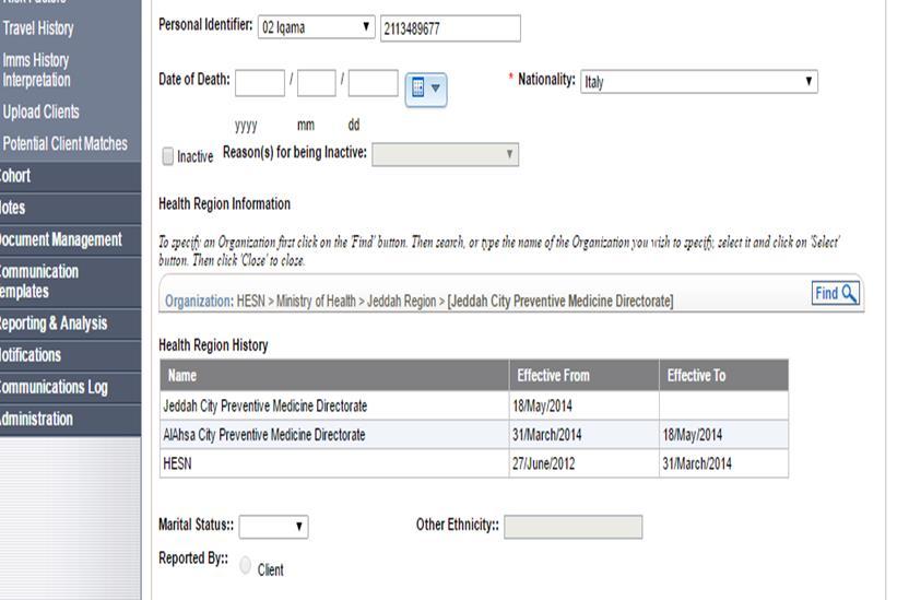 Activity 5: Create New Client Enter the