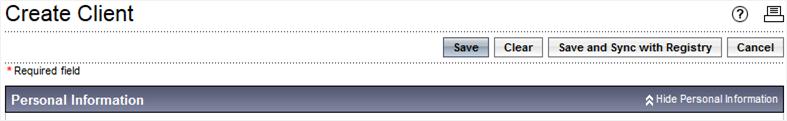 Activity 5: Create New Client Task 5.