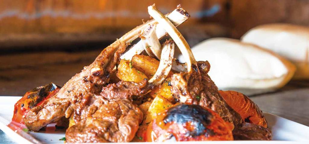 00 Kebab laid on grilled aromatic spicy tomato sauce كباب خ شخا ش Kilo 46.00 165.