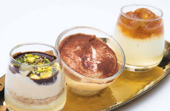 DESSERTS 133. Mini Sweet Cup 30.