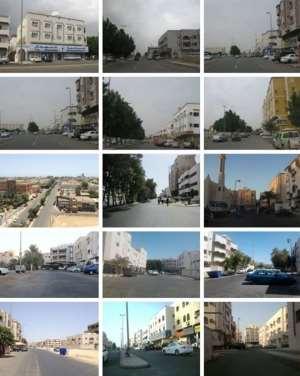 تقاطعات بدون نقاط تالقي و ساحات أ تشابه البلوكات السكنية وإستقامة الممرات THE VISUAL CHARACTER FOR ARCHITECTURE AND URBANISM OF JEDDAH Wael Hussien Youssef, P.