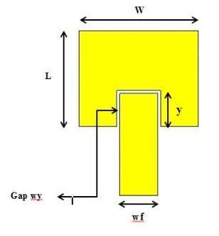 3.3 Single Element Design To design a rectangular patch antenna for the application of the 5G communication system we follow the design procedure presented in Chapter 2.