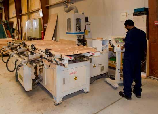 pace with the latest technologies to ensure the completion of woodwork with high quality, and in less time, by