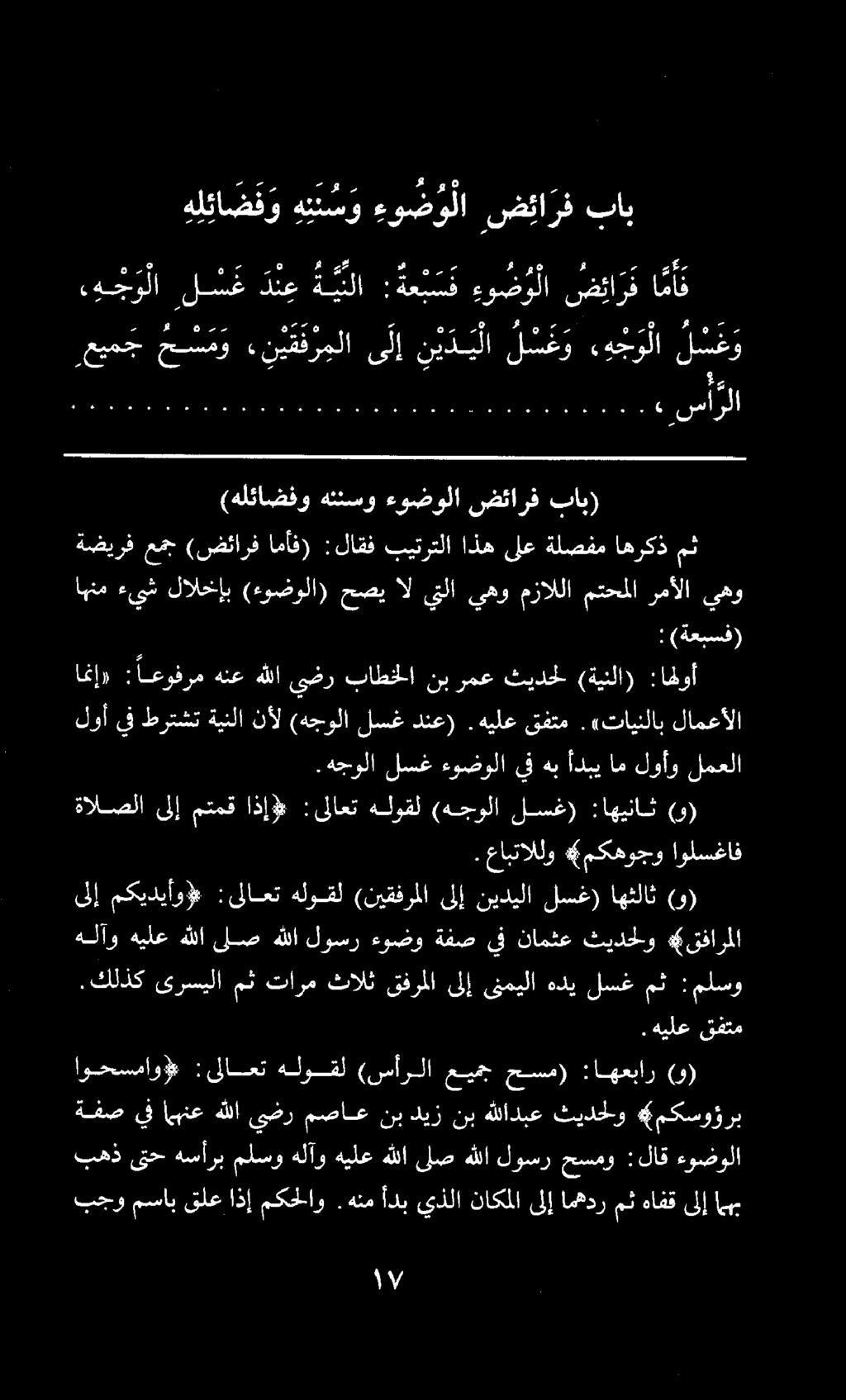 2 ةهعس هو هل رع ني مه نا 7 عيمج حسم «نيقفرملا ىلإ ني ديلا لسغو.