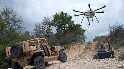 71-70 على عكس الطائرات املسرة "دون طيار" األخرى متعددة املراوح توفر طائرة Orion 2 hexacopter املسرة اجلديدة قدرة املراقبة على مدار الساعة ملدة تصل إىل 24 ساعة يف الرحلة الواحدة مما جيعلها منصة مراقبة