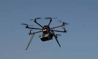 The octocopter's diameter is 1165 mm An increasing number of loitering numbers are on the market and the Ukrainian ST-35 Silent Thunder is typical of these deadly products.