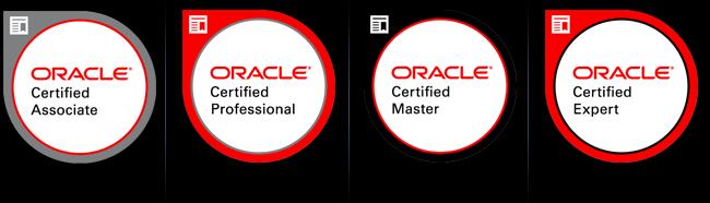 شهادات Oracle إلدارة وتطوير