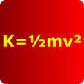 ماهو Kinetic Energy Calculator 33 هو تطب ق آلة حاسبة لحساب أي متغ ر ف