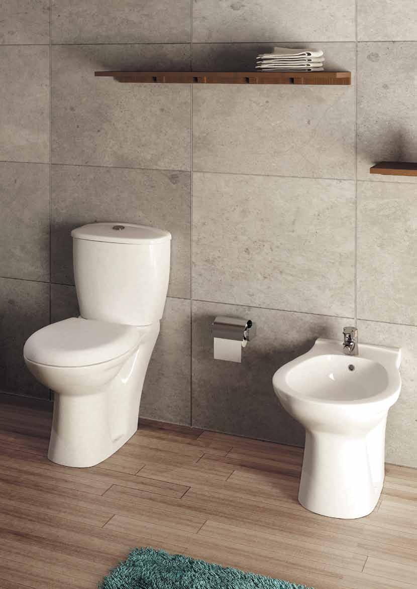 Christina The modern style with its 3 sized washbasins
