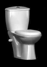 سم ي شمل فتحة خاط واحدة و شبه فتحتين لخاط ثاثي الأجزاء 63 cm lavatory with semi pedestal includes one pre-punched