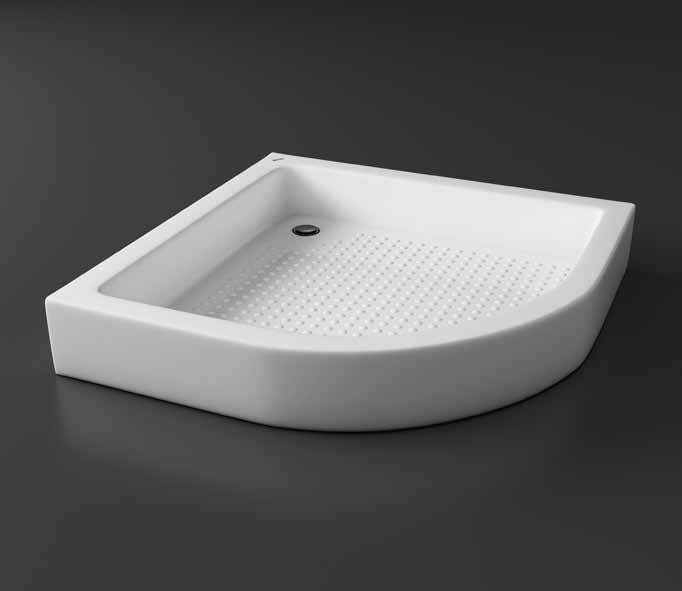 80 * 11 سم عمق * 90 90 * 7 سم عمق Corner shower tray: 70 x 70 x 11cm