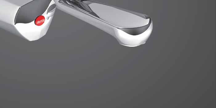 General - Special Single hole basin mixer with dual-control & swivel spout. خاط حو ض شجرة ثنائى التحكم مذود بقنطرة متحركة Dual-control, basin mixer, bridge type with swivel spout.