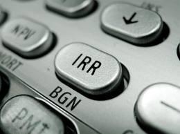 Internal Rate of Return IRR.