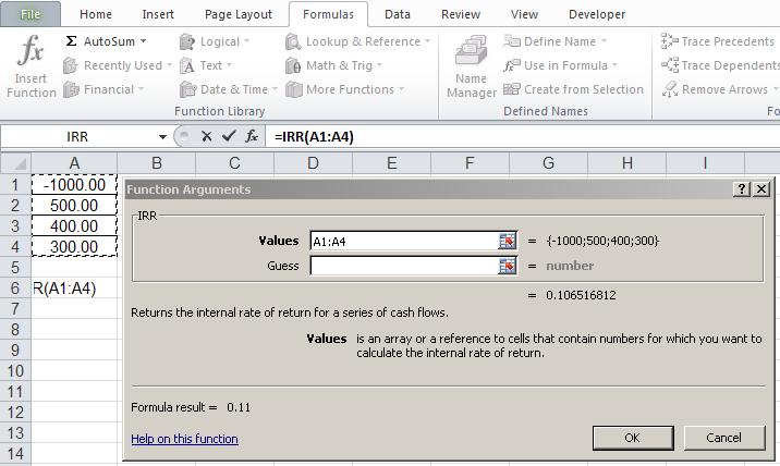 Internal Rate of Return IRR صب ضب دساعخ ؼذي ا ؼبئذ ا ذاخ.