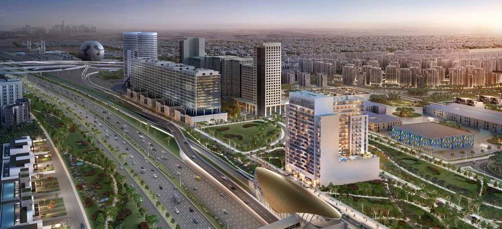 حياة المدن الكبيرة أصبحت منطقة جبل علي - بمباهجها ومعالمها الساحرة - واحدة من أبرز الوجهات السكنية والمهنية في دبي.