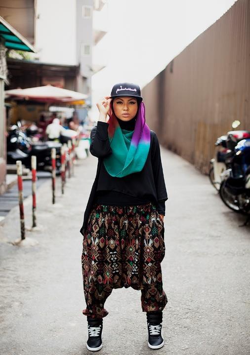 مالحق البحث Hip Hop hijabi صورة نموذجية للهيب هوب الحجابي :Ϭϰ الشكل رقم Source: Ashley Reese, "15 Awesome Ways That Girls Are Rocking The
