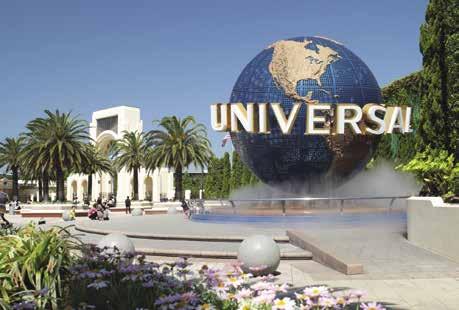 يونيفرسال ستوديوز اليابان )USJ( / محافظة أوساكا متنزه ترفيهي يمكن للناس فيه معايشة تجربة عالم أفالم هوليوود ومشاهدة العروض التي تؤديها شخصيات شهيرة. TM & Universal Studios.