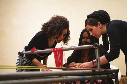 What materials have you explored and discovered whilst on the programme?