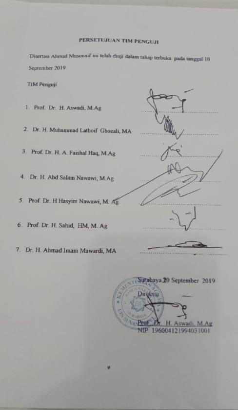 Otoritas Ulil Amri Dalam Penetapan Awal Bulan Hijriyah Analisis Konstruksi Fiqih Tokoh Agama Tulungagung Disertasi Diajukan Untuk Memenuhi Sebagian Pdf تحميل مجاني