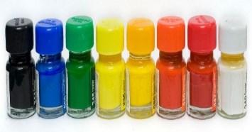 each ointmen 60 ml mix colors الوان اكيلك \كتونة من 5