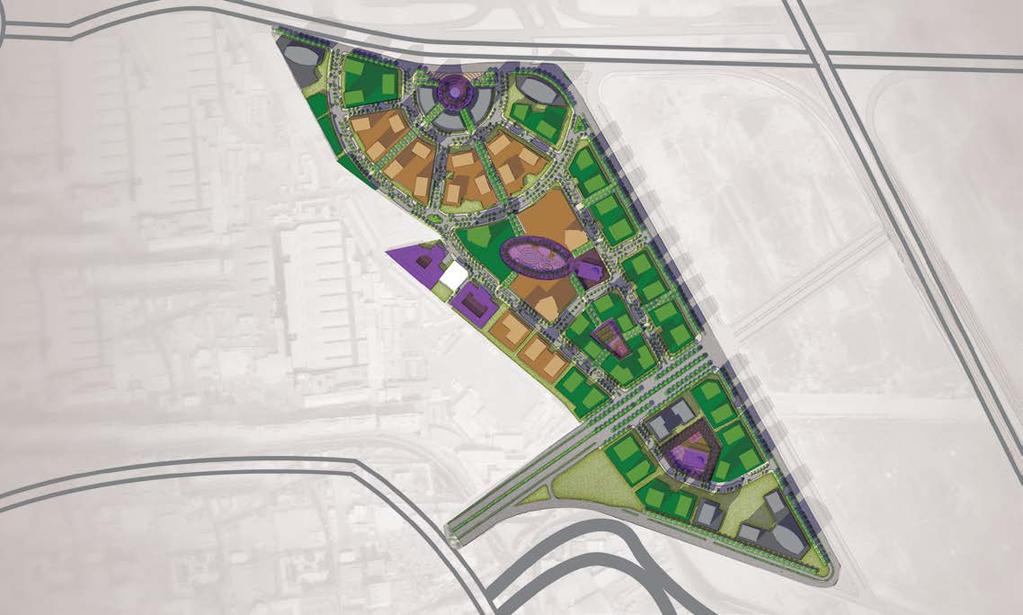 المخطط الرئيسي Master Plan المخطط الرئيسي مشاريع سكنية مشاريع فندقية مشاريع تجارية وإدارية ساحات ومرافق عامة ممرات المشاة Master Plan