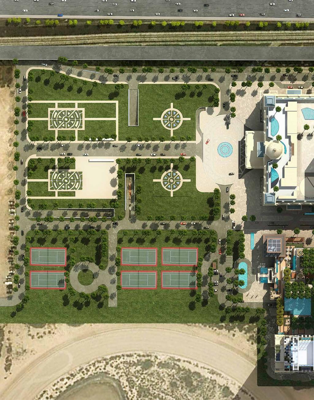 1 branded 11 AL HABTOOR CITY PLAN 1. Habtoor Palace, LXR Hotels & Resorts 2. The Atrium & La Perle by Dragone 3. V Hotel, Curio Collection by Hilton 4. Hilton Dubai Al Habtoor City 5.