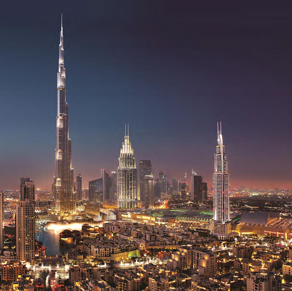 The Address The Blvd Poised on the most prestigious square kilometre in the world overlooking Burj Khalifa, The Burj Lake, The Dubai Fountain and The Dubai Mall; Emaar unveils The Address The BLVD,