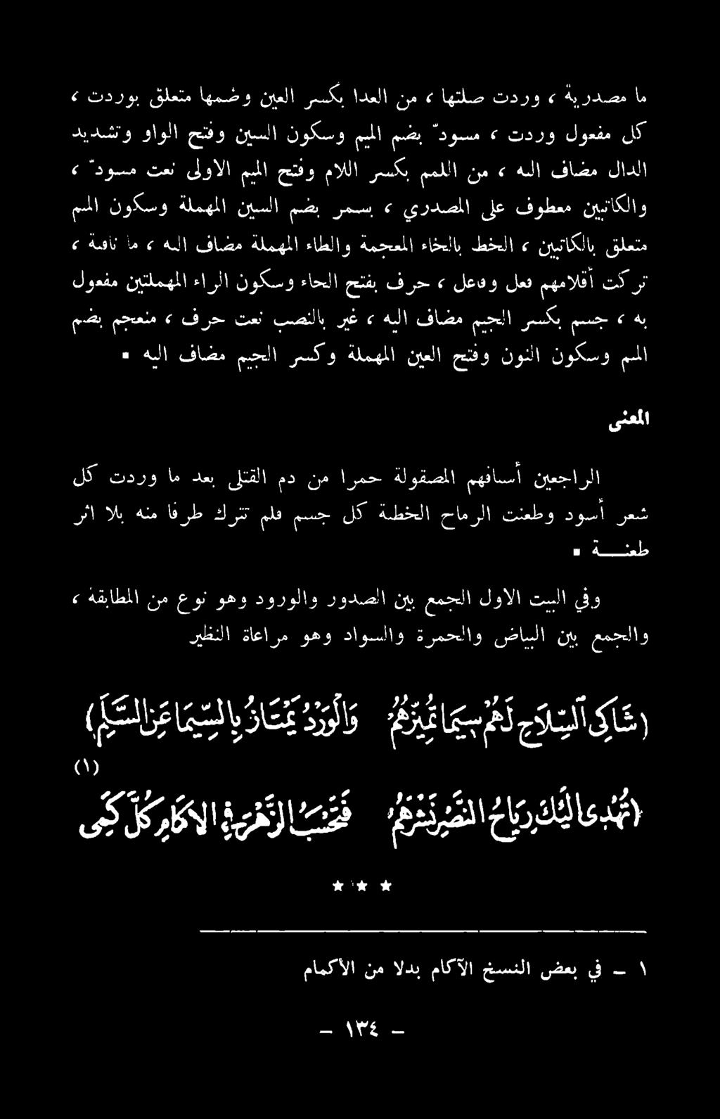 مصب مجعلم > فرح تعن بصنلاب ريغ» هيلا فاضم محلا رسكب مسج» ىنعملا ٠ هنلا فاضم محلا ريسكو ةلمهملا نيعلا حنو نوللا نوكسو مملا لك تدرو ام دعب لئقلا مد نم ارمح ةلوقصملا مهفاسأ نيعجارل ل مامكألا نم الدب