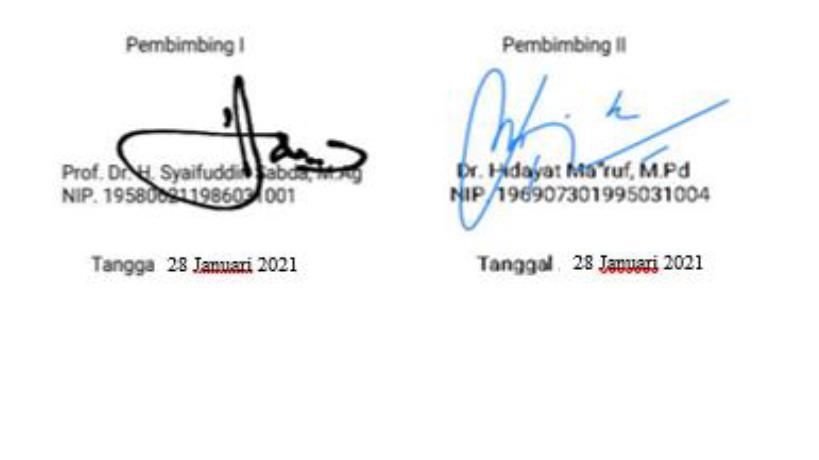 PERSETUJUAN DISERTASI Pola Pengasuhan Orang Tua Terhadap Anak Penghafal Al-Qur an 30 Juz Pada Usia Antara 0-10 Tahun Yang