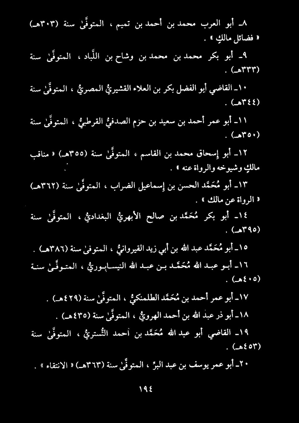 يضاقلا أ وب لضفلا ركب نب ءالعلا يريشقلا ييرصملا ٠ و فوتملا ةنس (ه *:).